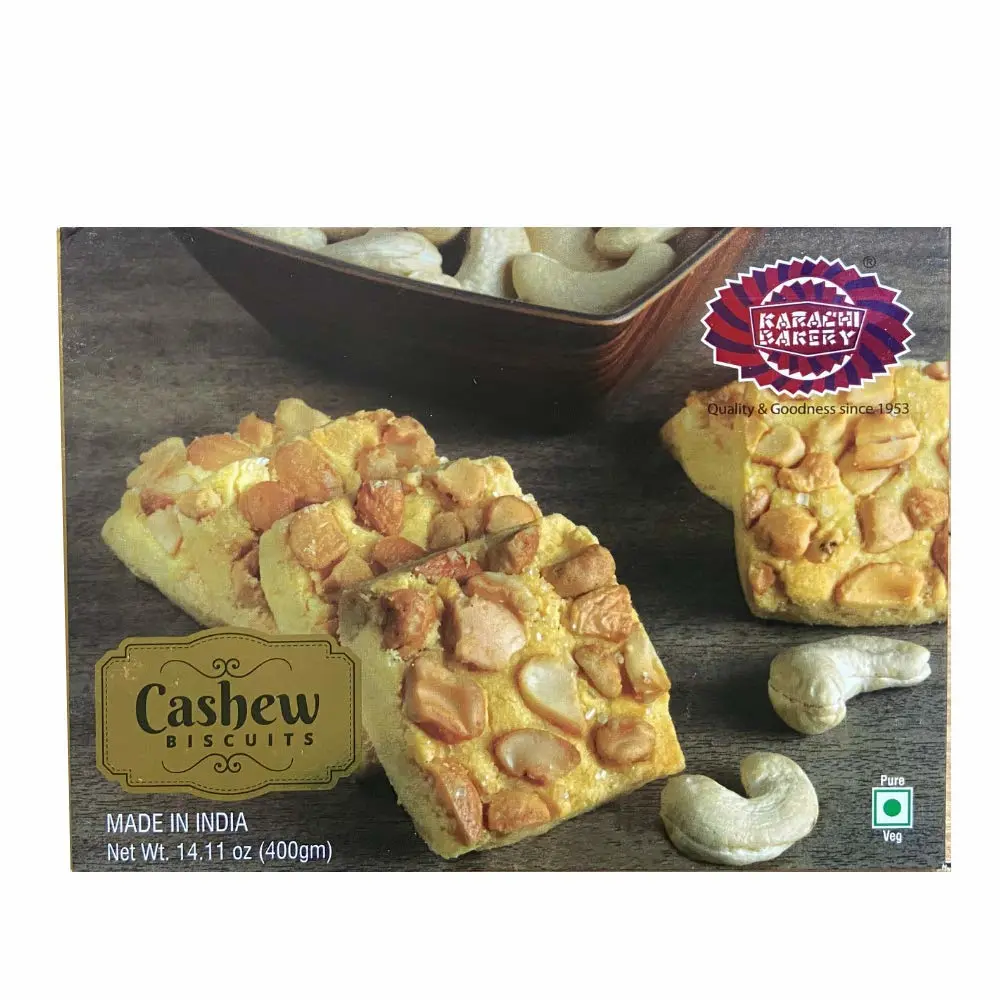 Karachi Bakery Cashew Biscuits, 400G