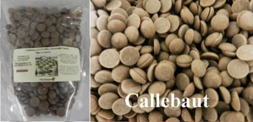 Callebaut 823 33% Milk Chocolate Callets from OliveNation, Gourmet Belgian Baking Chocolate - 1 lb
