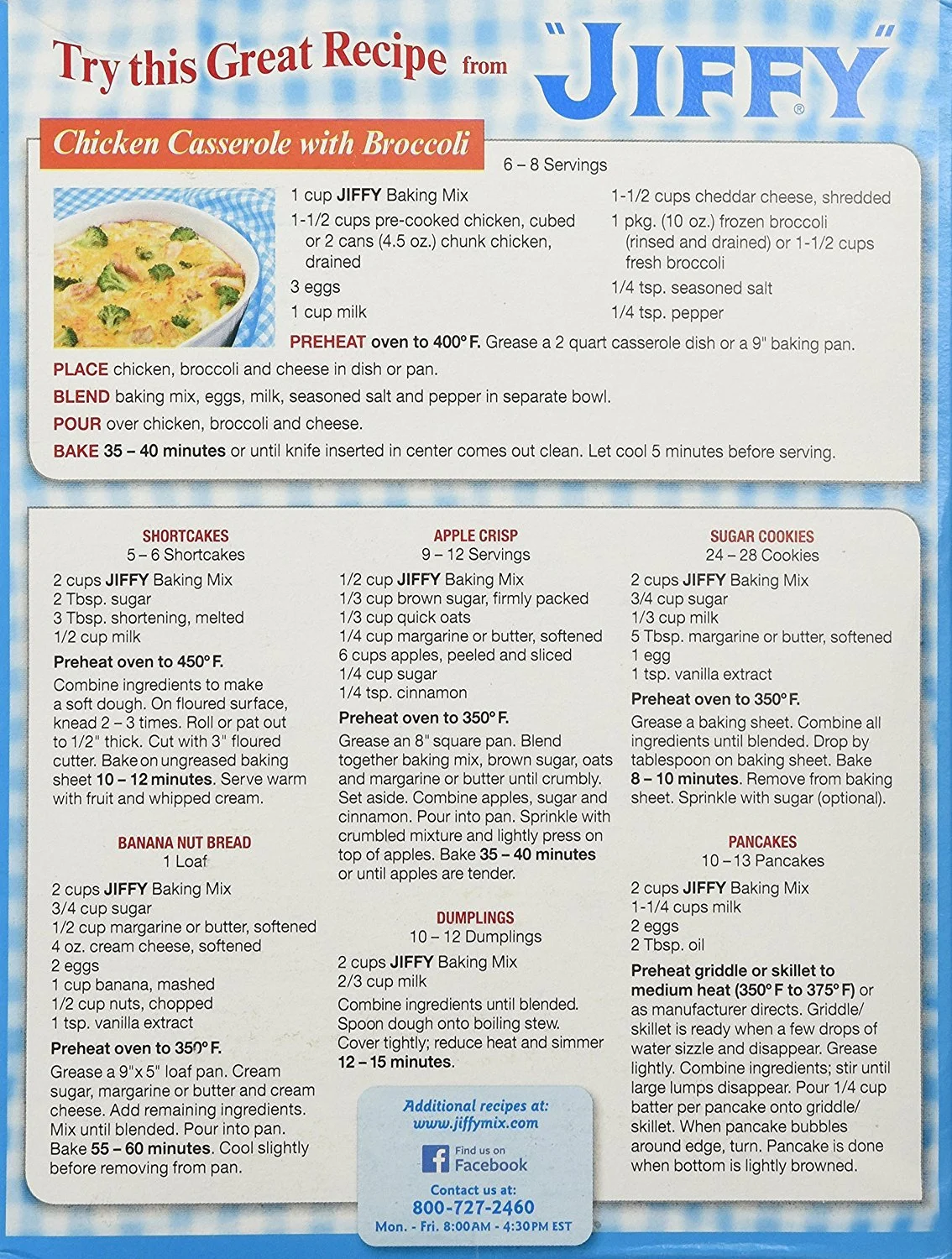 Jiffy All Purpose Baking Mix, 40 oz (Pack of 1)