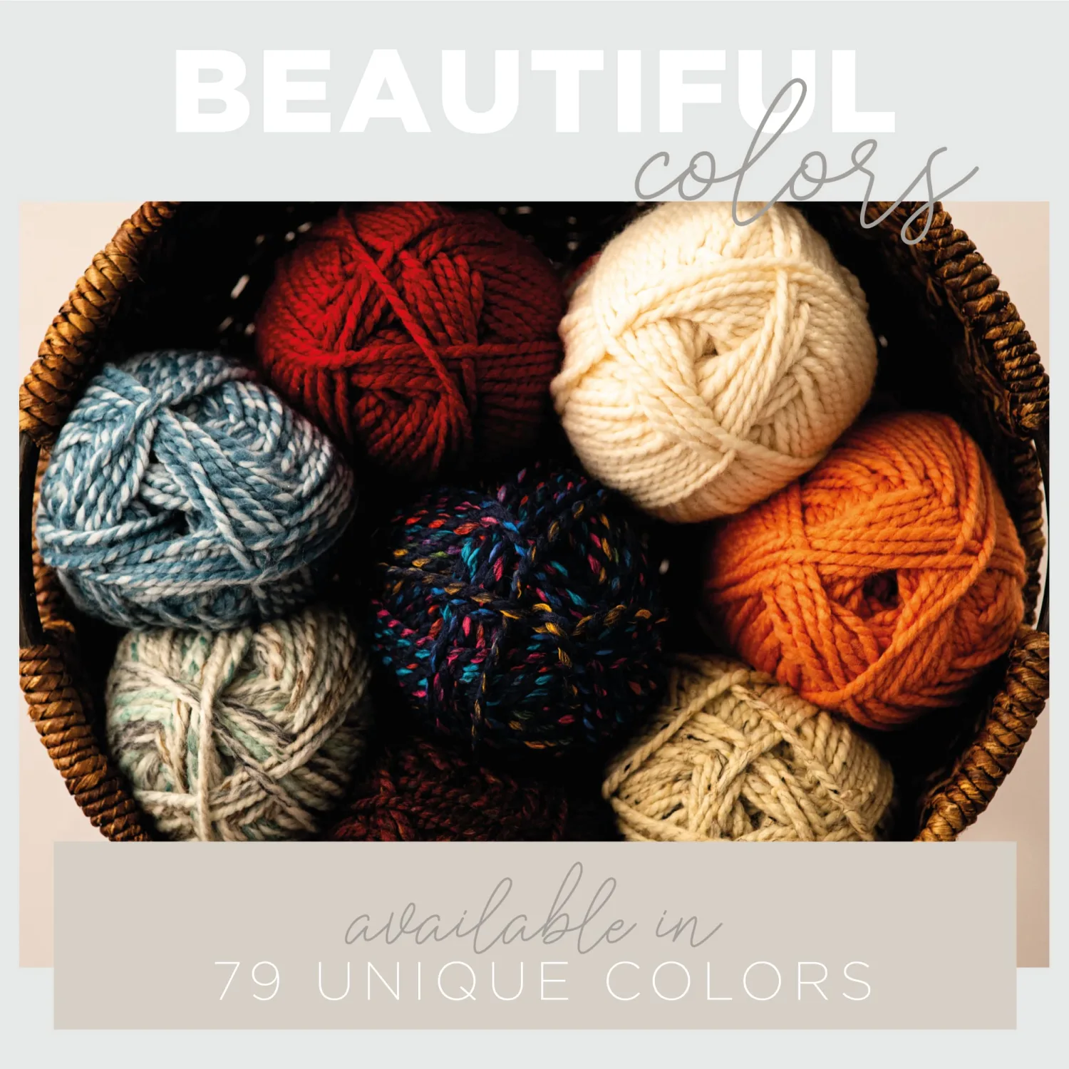 Lion Brand Yarn Wool-Ease Thick & Quick Yarn, Soft and Bulky Yarn for Knitting, Crocheting, and Crafting, 1 Skein, Carousel