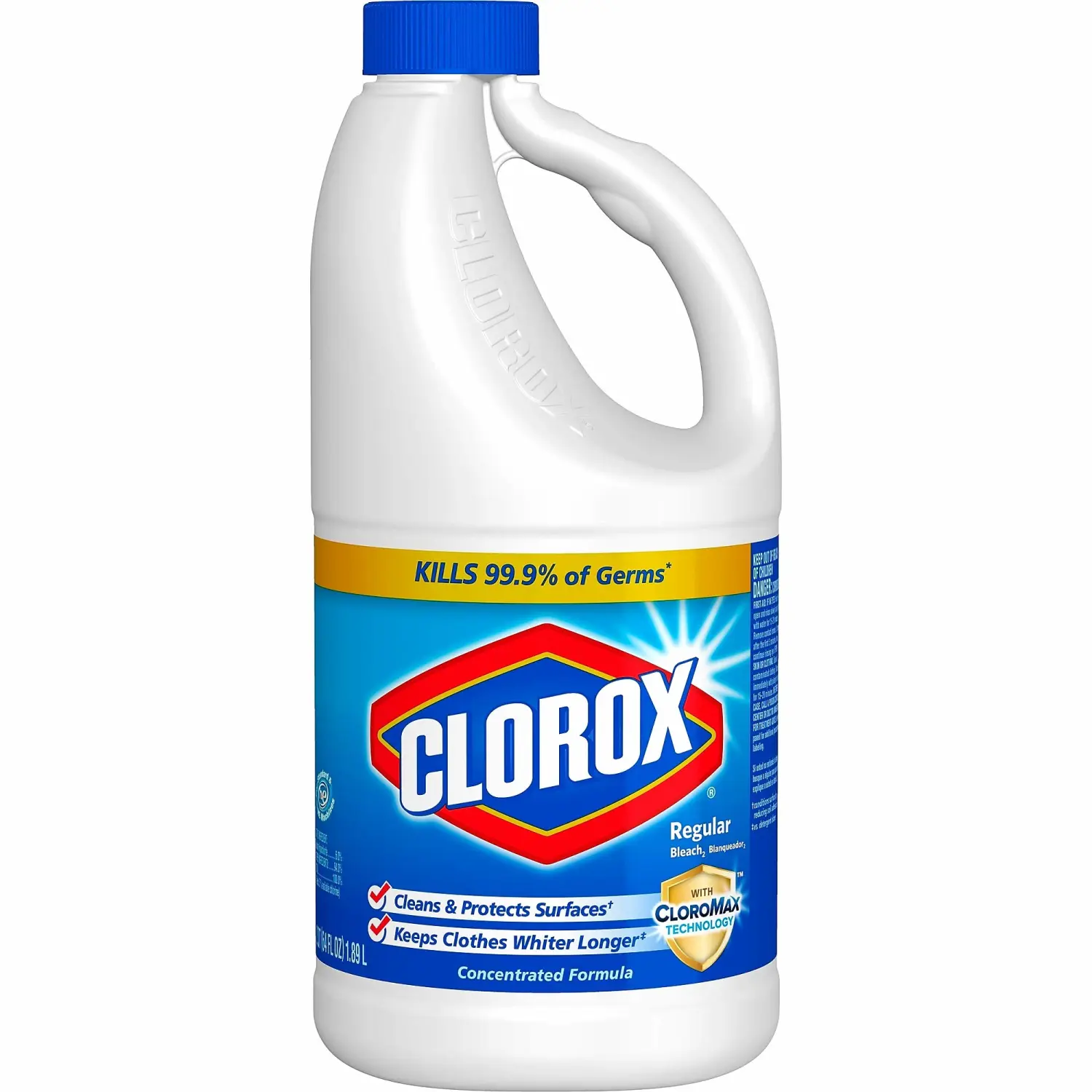 Clorox Bleach Regular, 64 oz