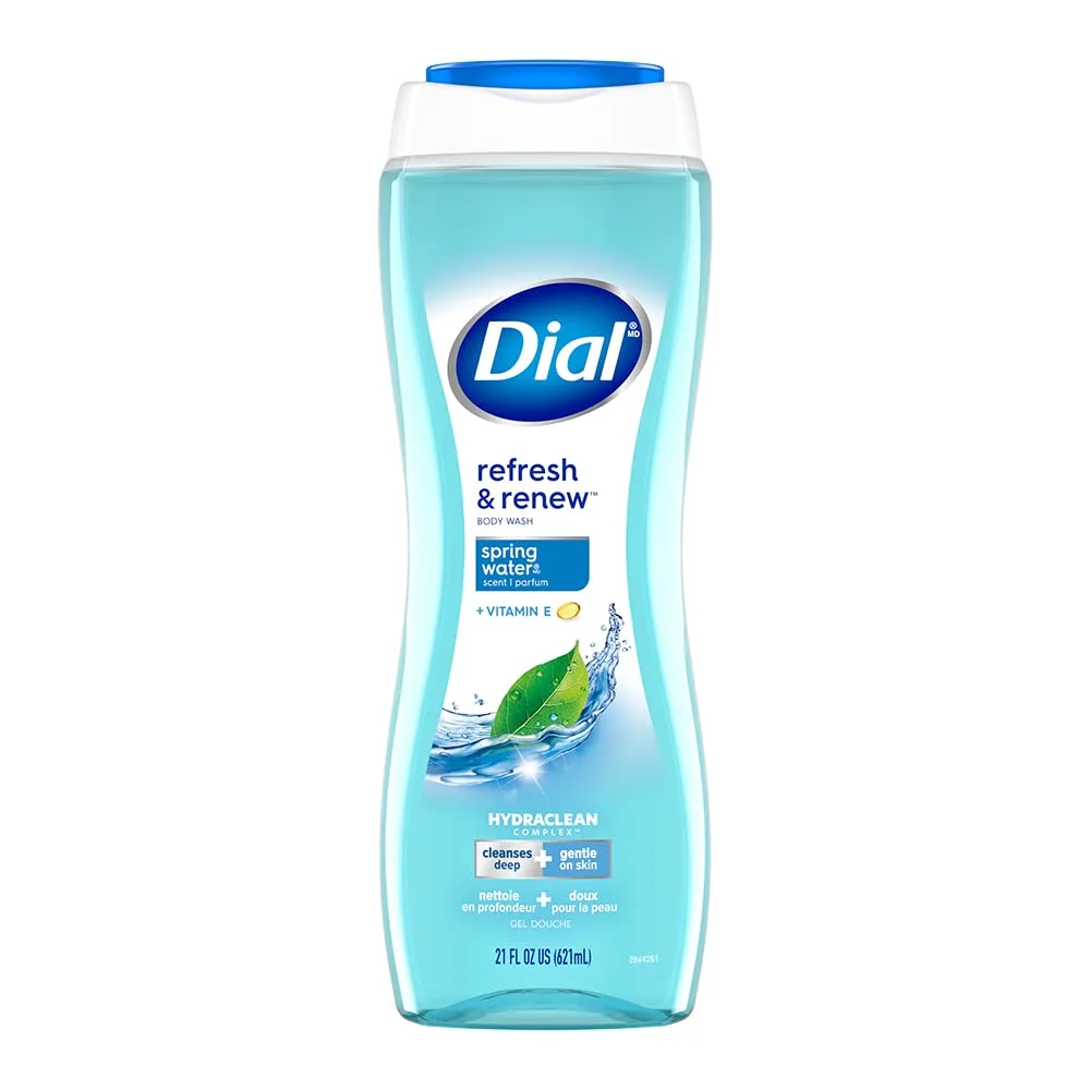 Dial Body Wash, Spring Water, 21 Fluid Ounces