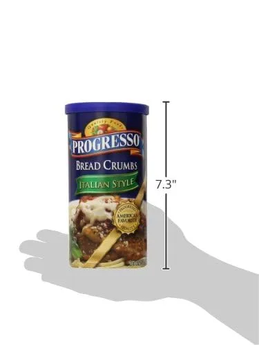 Progresso, Italian Style Bread Crumbs, Pantry Staple, 15 oz