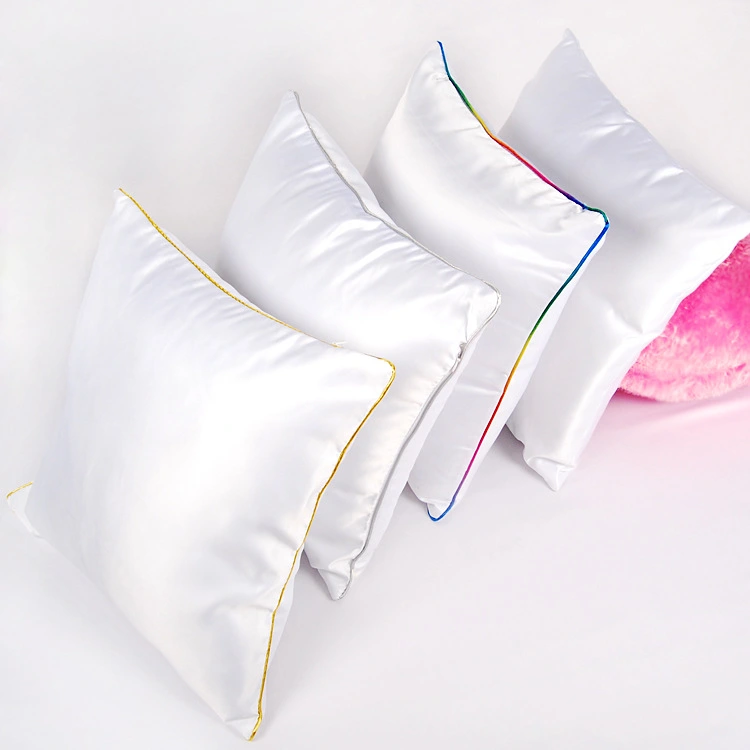 Thermal Transfer Blank Pillow Cover Sublimation Throw Pillowcase