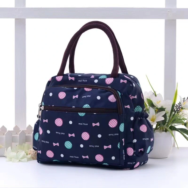 Women's Waterproof Portable Thickened Lunch Bag