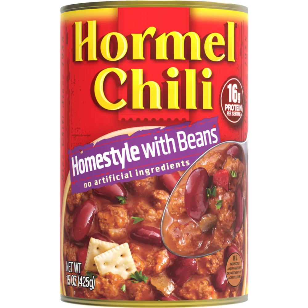 Hormel Chili Hormel Home Style Chili With Beans, 15 Ounce (Pack of 12)