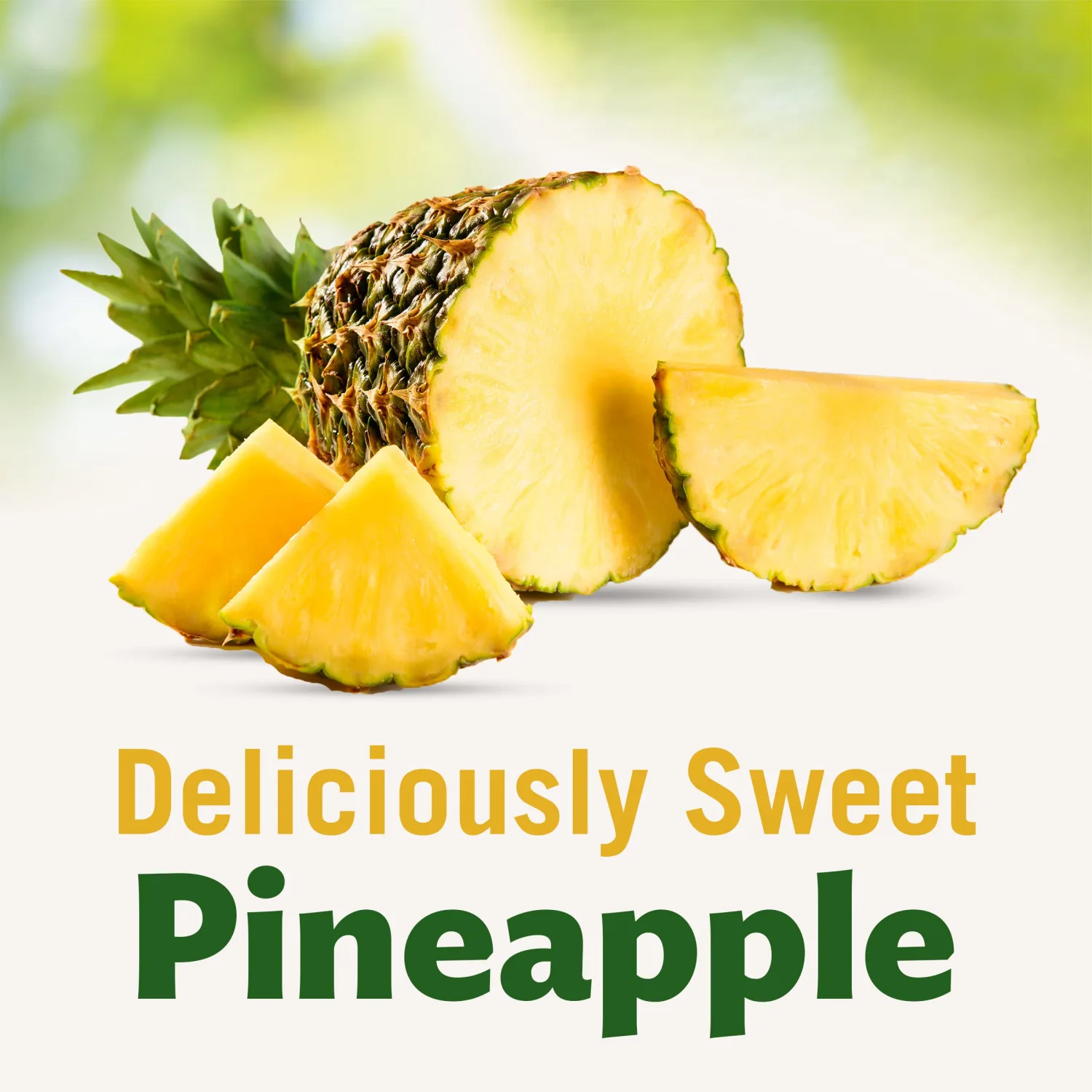 DEL MONTE DELUXE GOLD Canned Sliced Pineapple in 100% Juice, 24 Pack, 20 oz Can