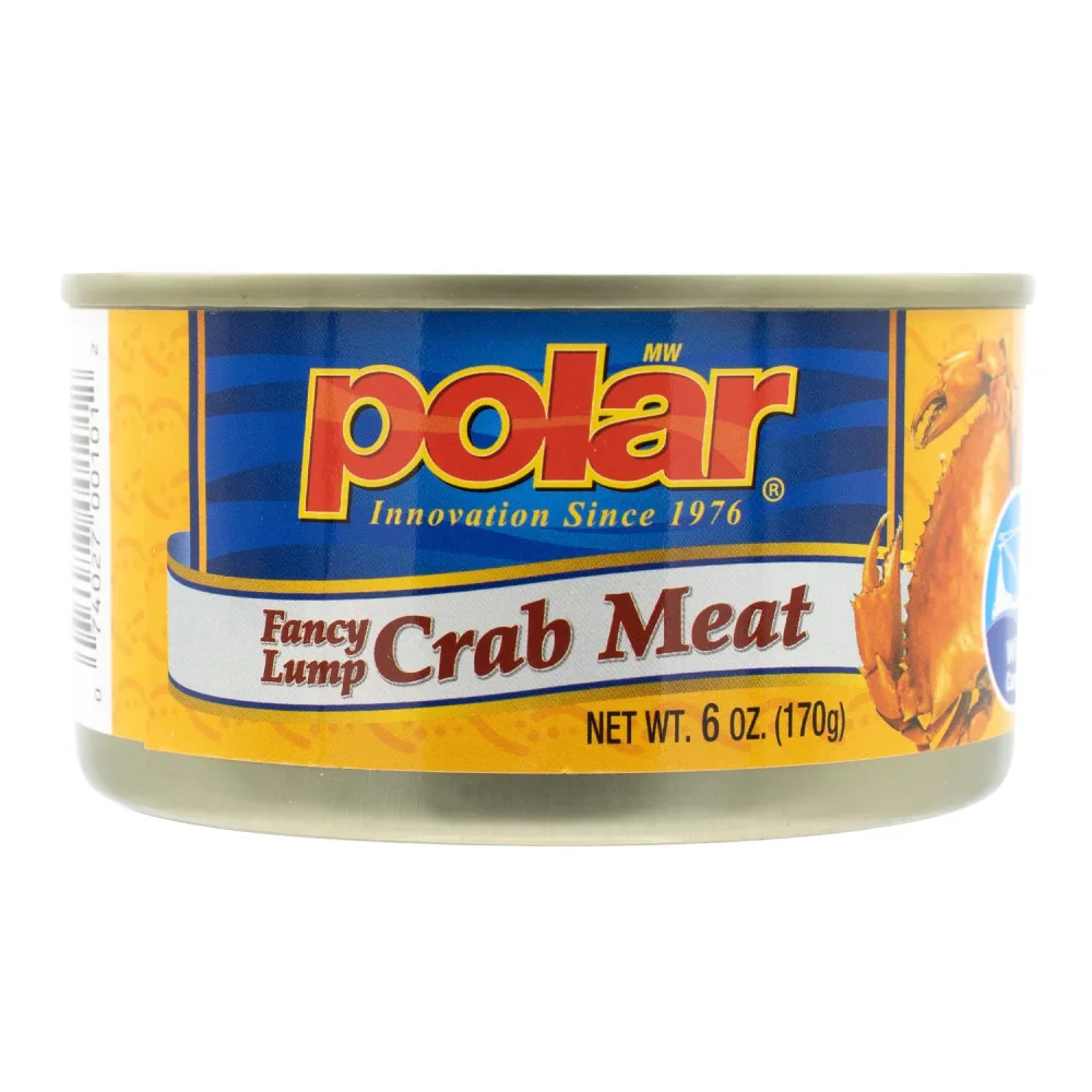 MW Polar Fancy Lump Crab Meat 6oz (Pack of 12)