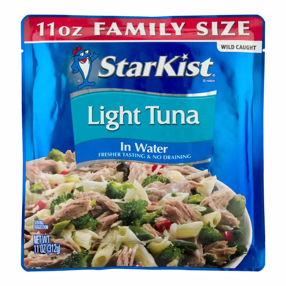 StarKist Chunk Light Tuna in Water - 11 oz Pouch (Pack of 12)