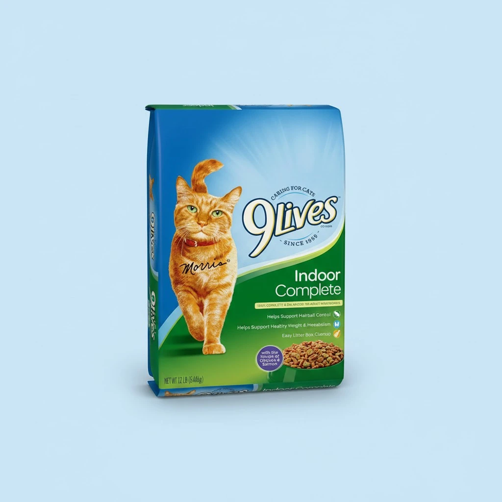 9Lives Indoor Complete Dry Cat Food, 12 Pound Bag