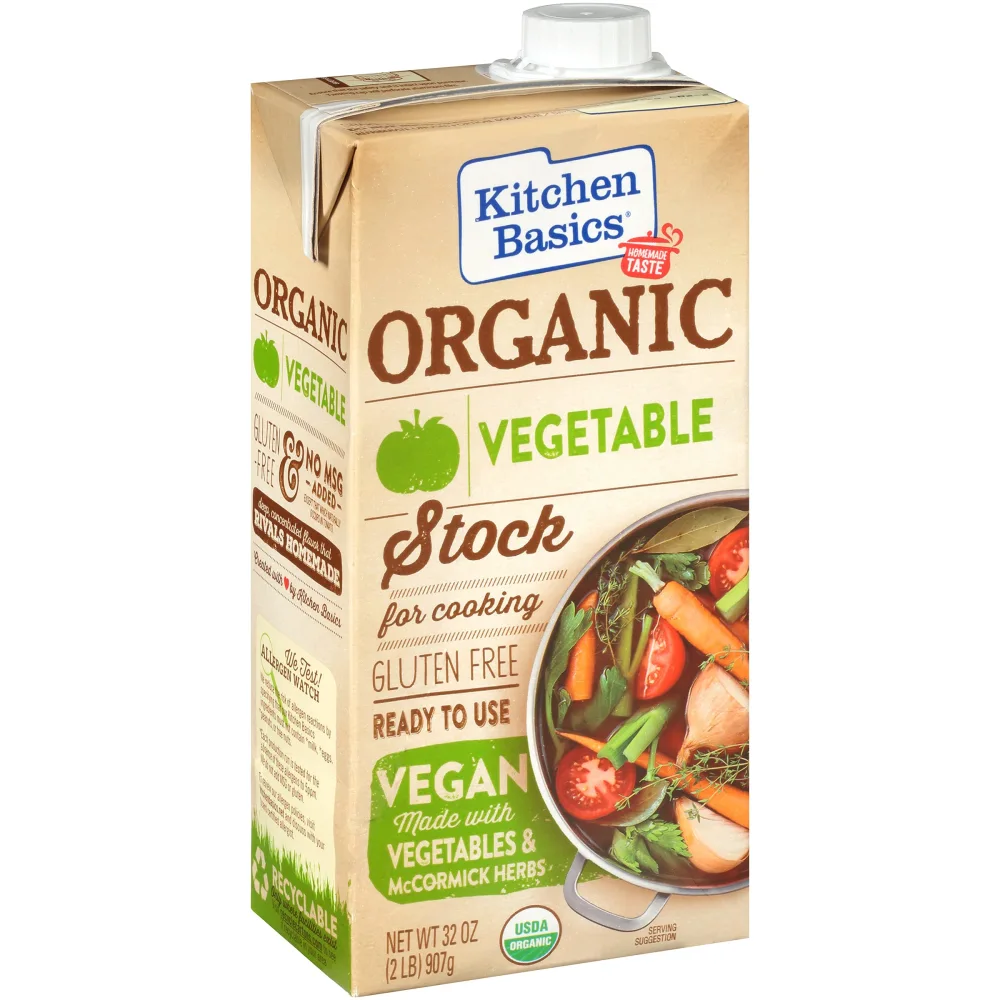 Kitchen Basics Organic Vegetable Stock, 32 fl oz