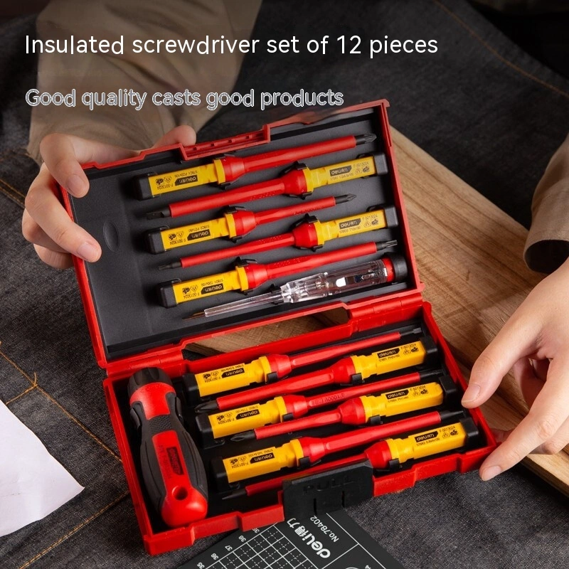 Insulation Screwdriver Set 1000V High Voltage Electrician