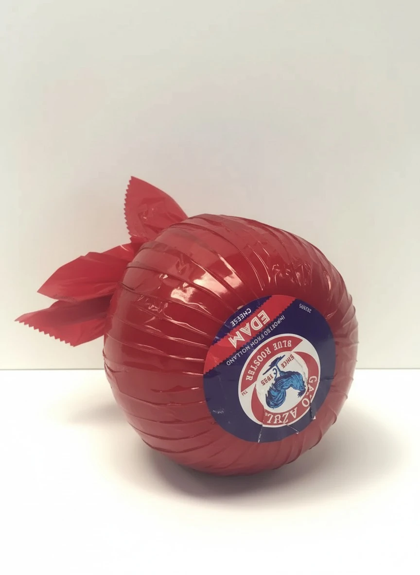 Holland Baby Edam Cheese Whole Ball ~2Lb (imported) 2 Pound (Pack of 1)