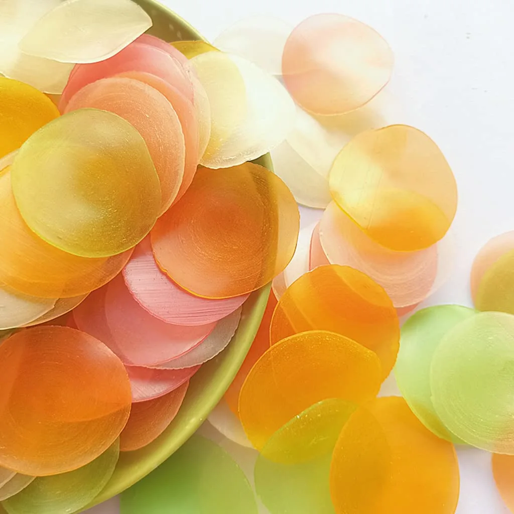 JTEDZI Uncooked Prawn Chips 6.35 oz / 180g, Colored Shrimp Chips Snack, Prawn Crackers, Shrimp Chips Uncooked, Shrimp Crackers for Adult and Child (Multi Color, Pack of 1)