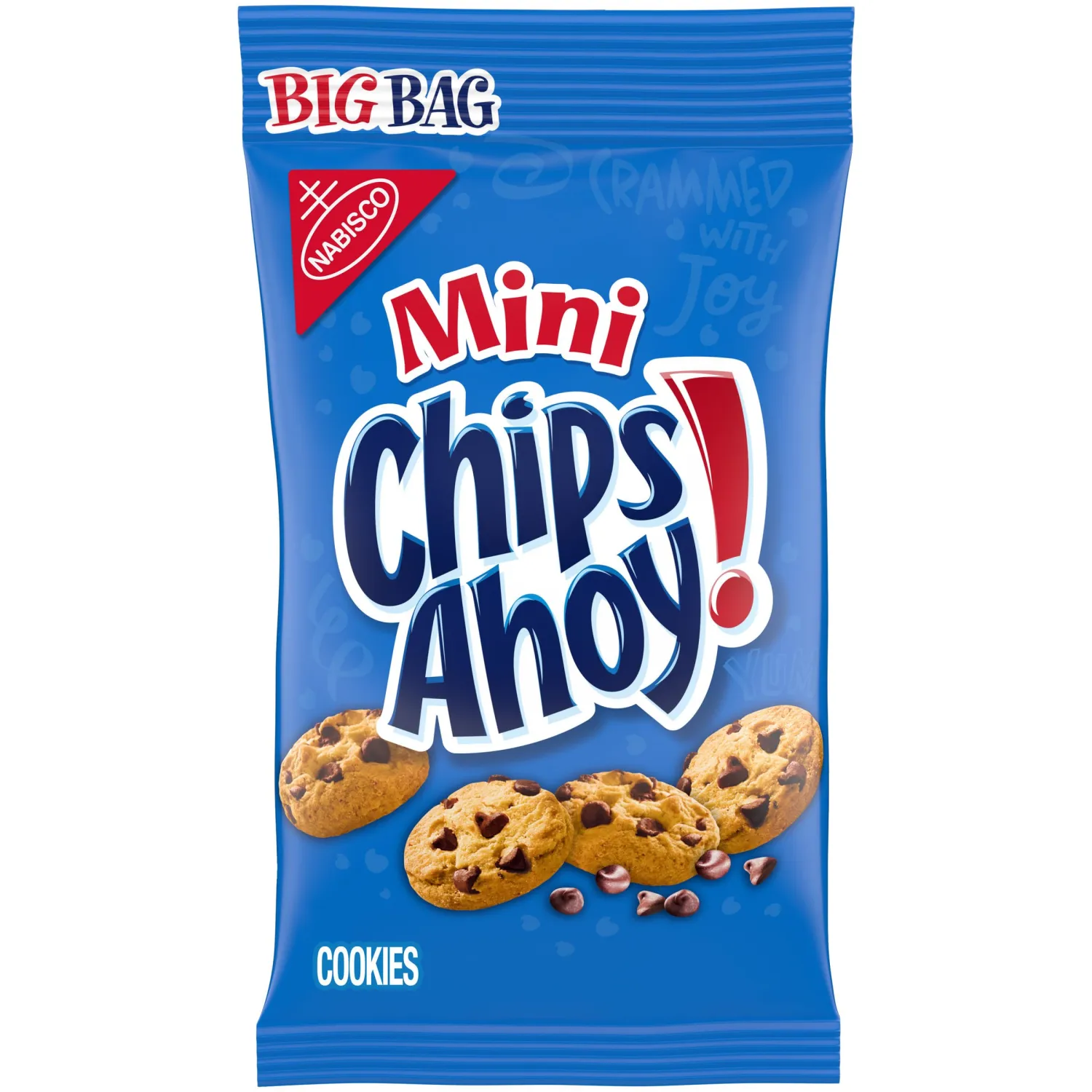 CHIPS AHOY! Mini Original Chocolate Chip Cookies, Big Bag, 3 oz