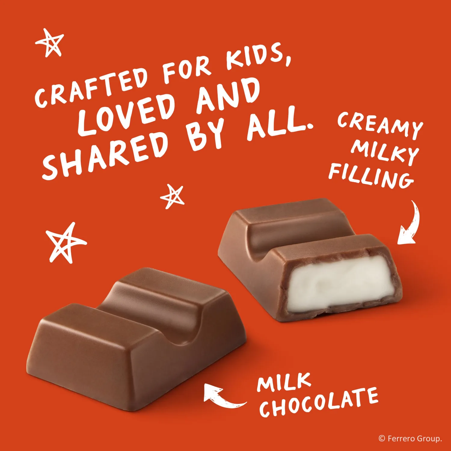 Kinder Chocolate Mini, , 29.2 Oz Bulk Pack, Up To 138 Minis, Milk Chocolate Bar With Creamy Milky Filling, Individually Wrapped Holiday Candy