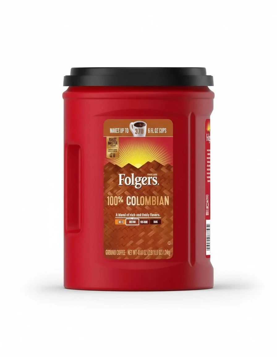Folgers 100% Colombian Coffee (43.8 Oz.)