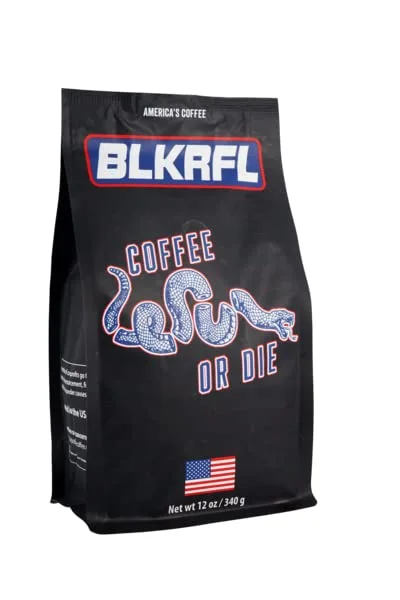 Black Rifle Coffee Company Coffee or Die, Medium Roast Ground Coffee, 12 OZ Bag