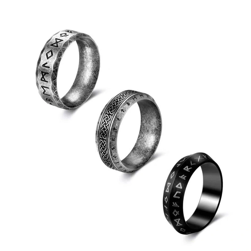 Fashion Titanium Steel Unisex Ring