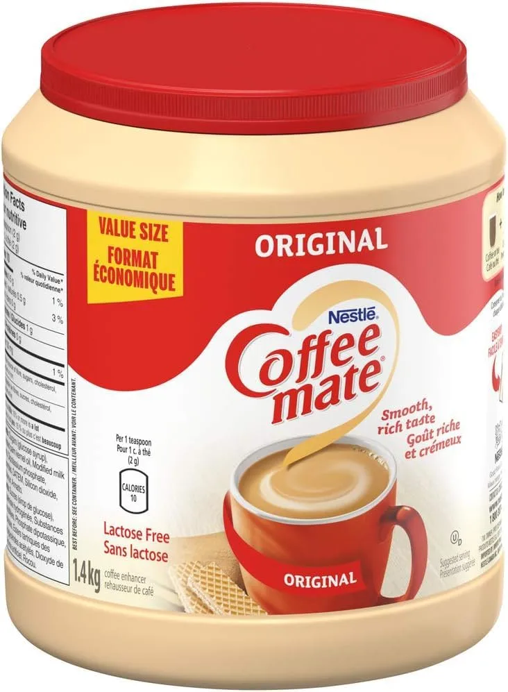 Nestle Coffee-Mate Original Coffee Whitener 1.4 kg Can {Imported from Canada}