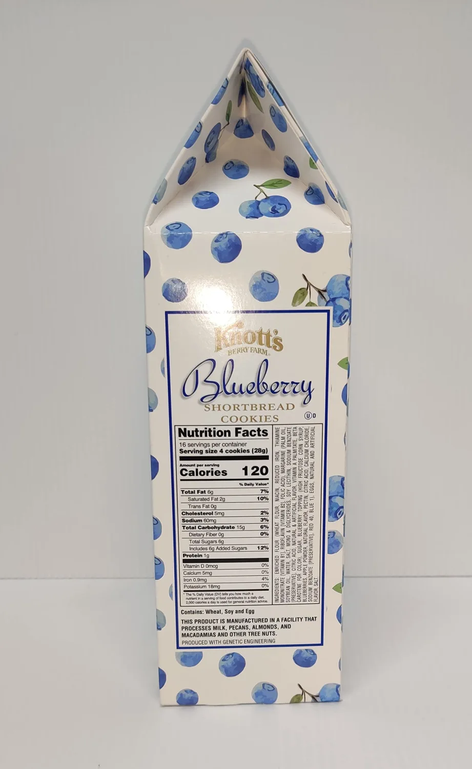 Knott's Berry Farm Shortbread Cookies (Blueberry, 16 oz)