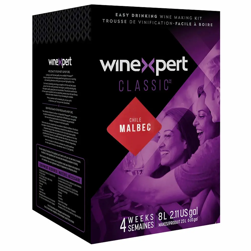 Classic Chilean Malbec Wine Ingredient Kit