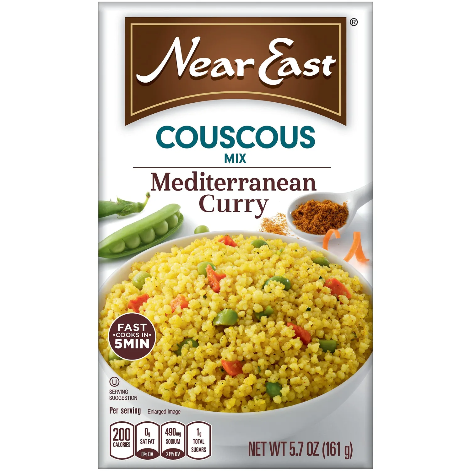 Near East Meditteranean Curry Couscous, 5.7 oz