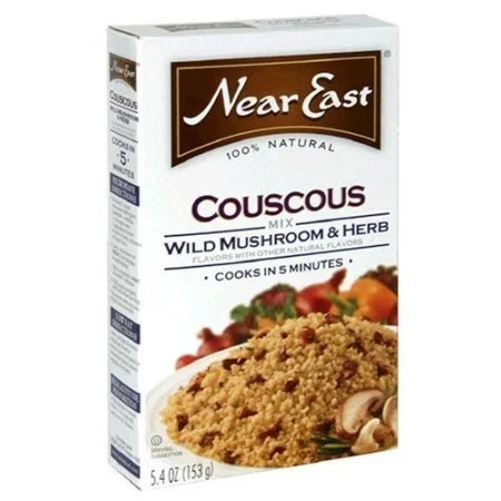 Near East Wild Mushrooms & Herbs Couscous Mix, 5.4 -Ounce Boxes (Pack of 12)