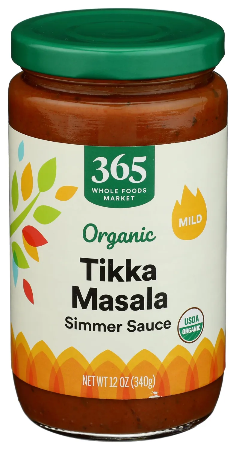 365 by Whole Foods Market, Organic Tikka Masala Sauce, 12 Ounce