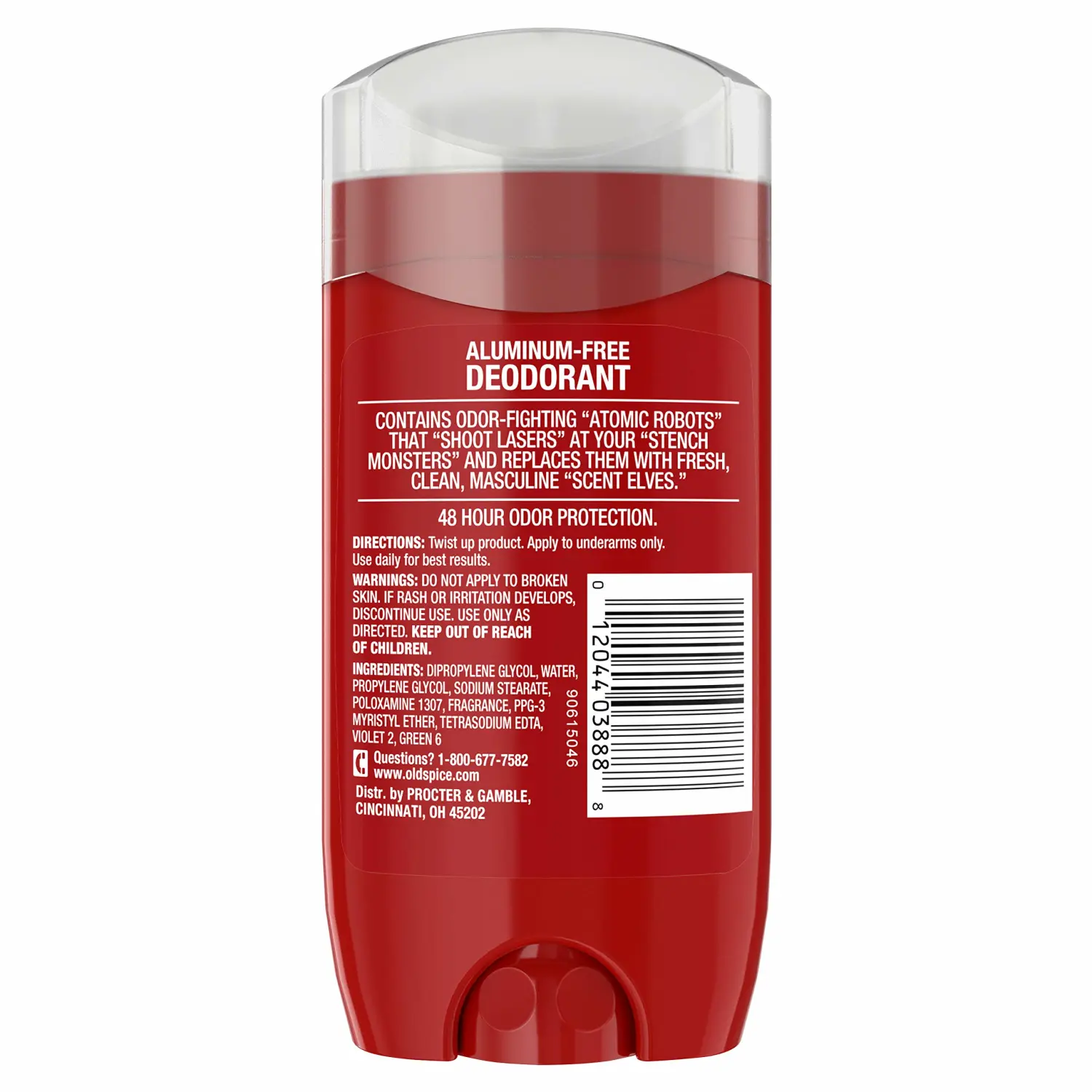 Old Spice High Endurance Long Lasting Stick Men's Deodorant, Original Scent - 3.0 Oz