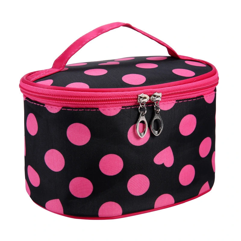 European And American Polka Dot Simple Cosmetic Bag