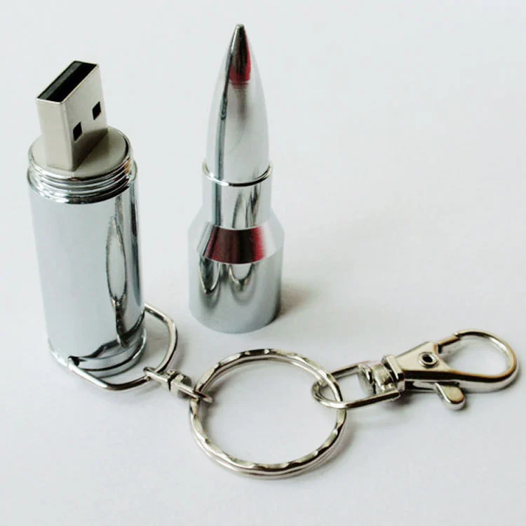 Metal Tip Bullet Shell U Disk