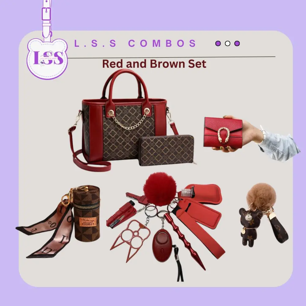 Red And Brown Set