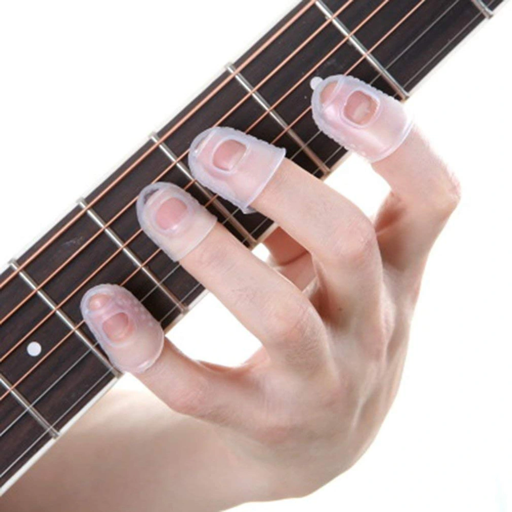 Play The Guitar Finger Protective Covers Silicone