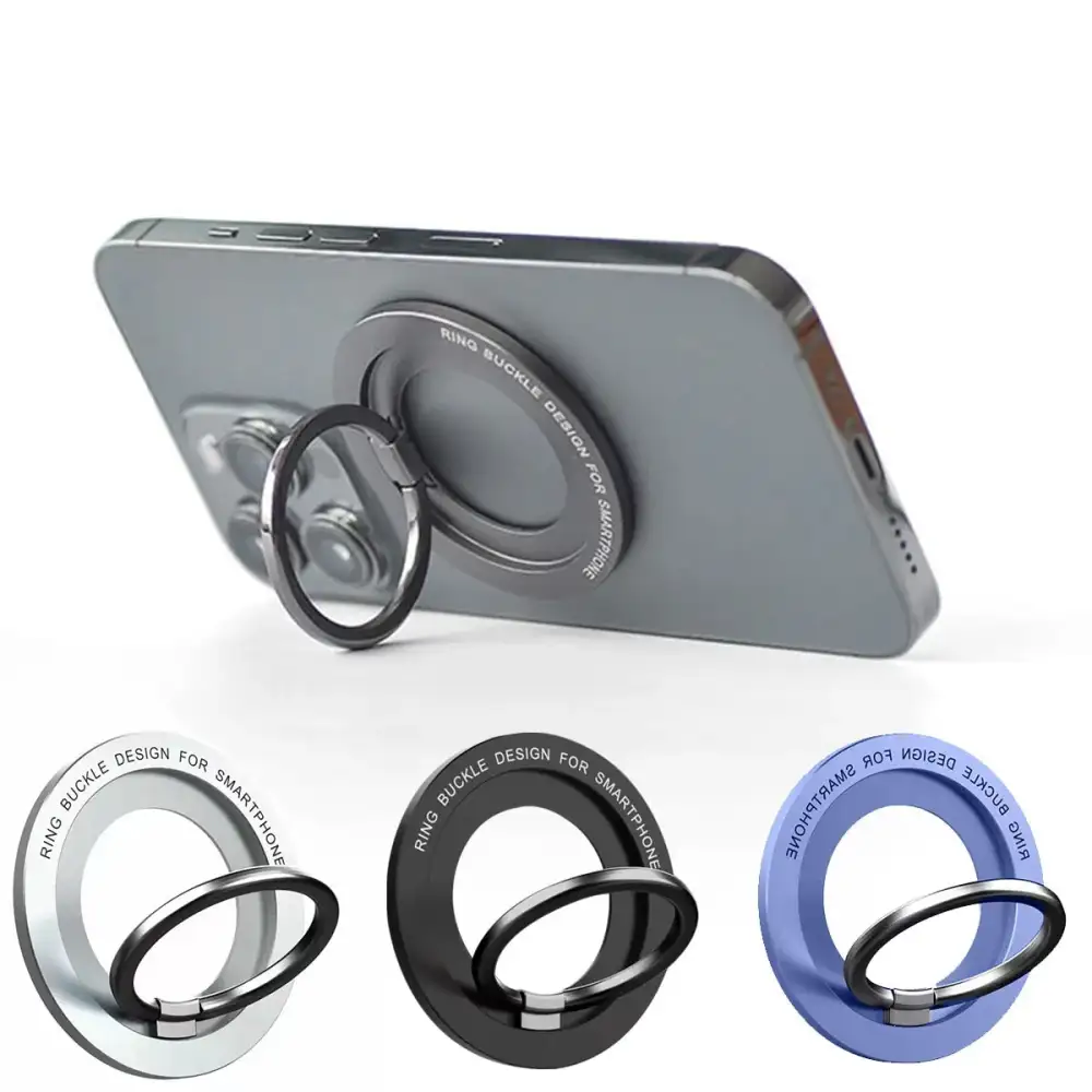 Magnetic Mobile Phone Fastened Ring Zinc Alloy Bracket