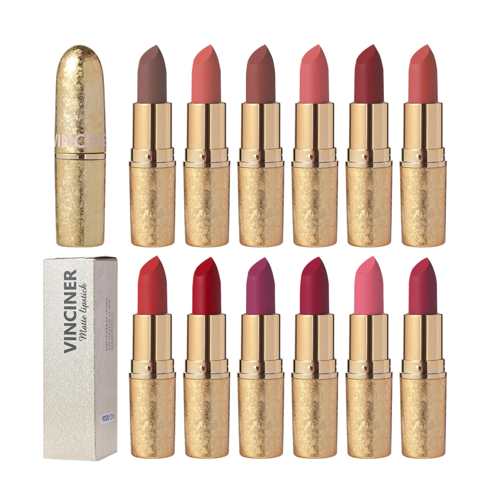 Matte Lipstick, Moisturizing Velvet Lipstick Makeup Cosmetics