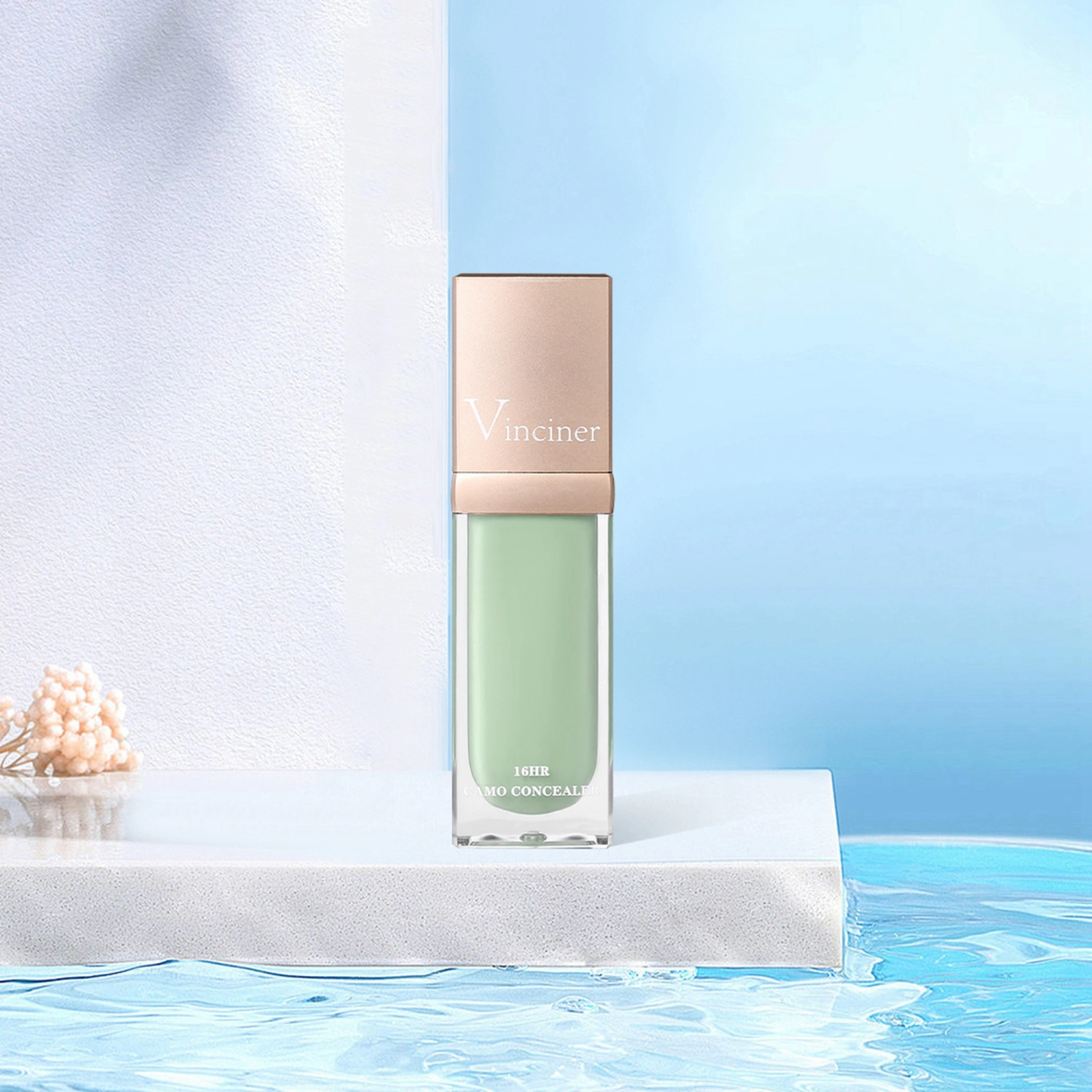 Liquid Concealer, Long Lasting Matte Full Coverage Foundation Contour