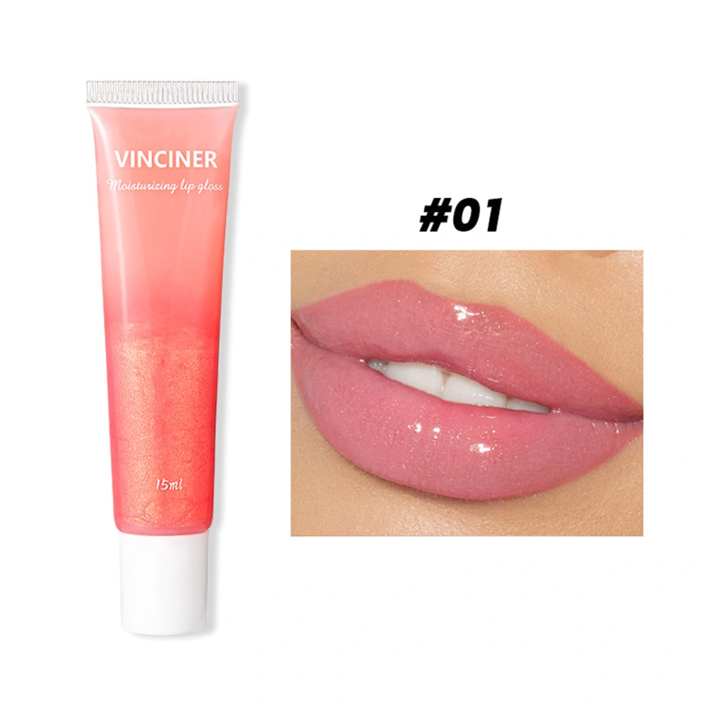 Color Changing Lip Gloss Lasting Moisturizing Shimmer Glitter Lip Oil