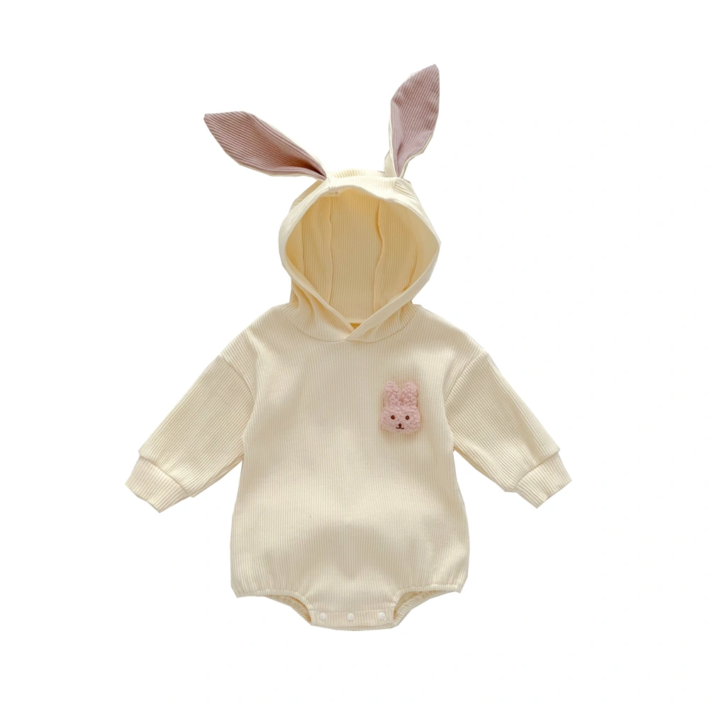 Baby Girls Rompers Hoodies Easter Clothes Rabbit Ears Jumpsuits