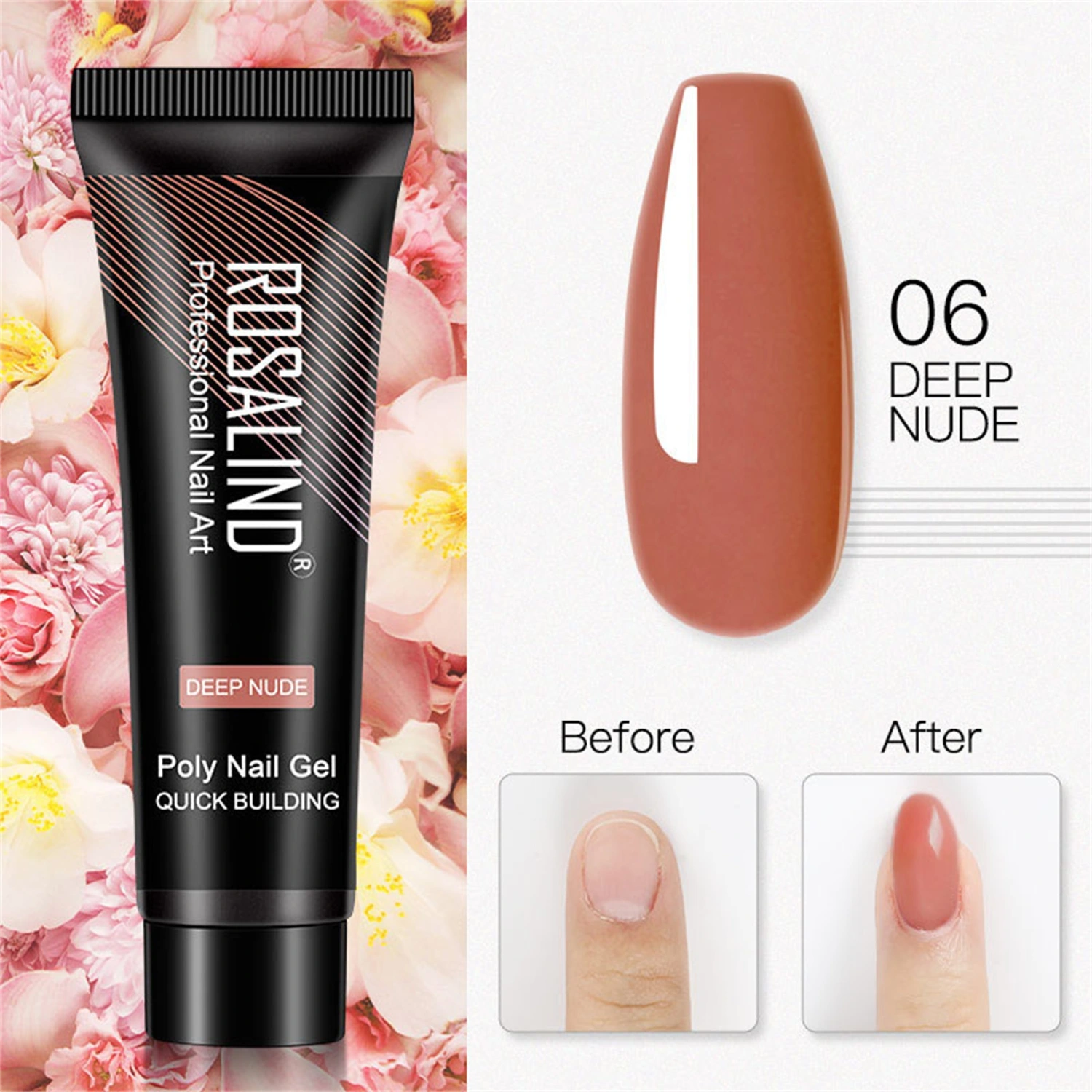 Gel Nail Glue 15ml Thick Texture Fake Acrylic Nails Gel Nail Tips
