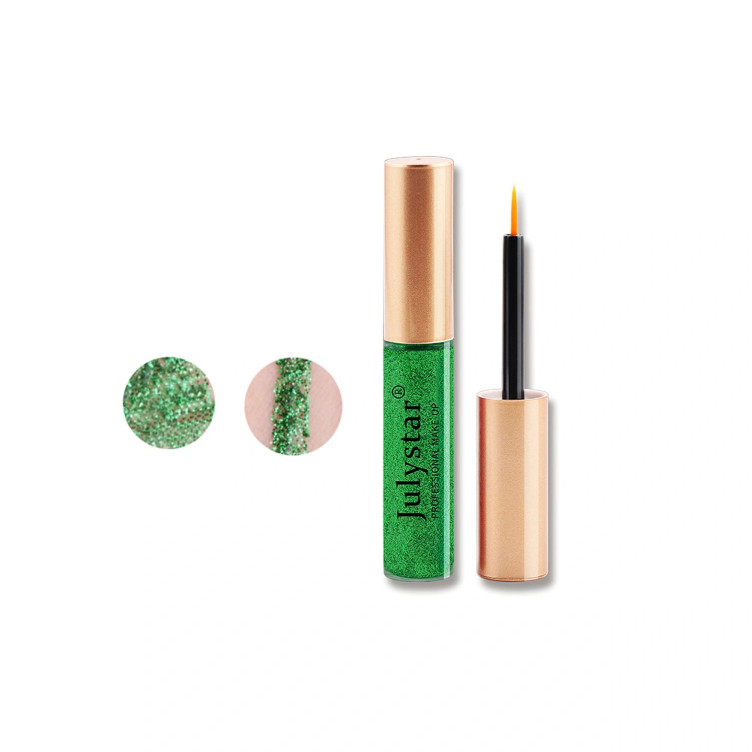 Liquid Glitter Eyeliner Waterproof Long-Lasting Sparkle Eye Shadow