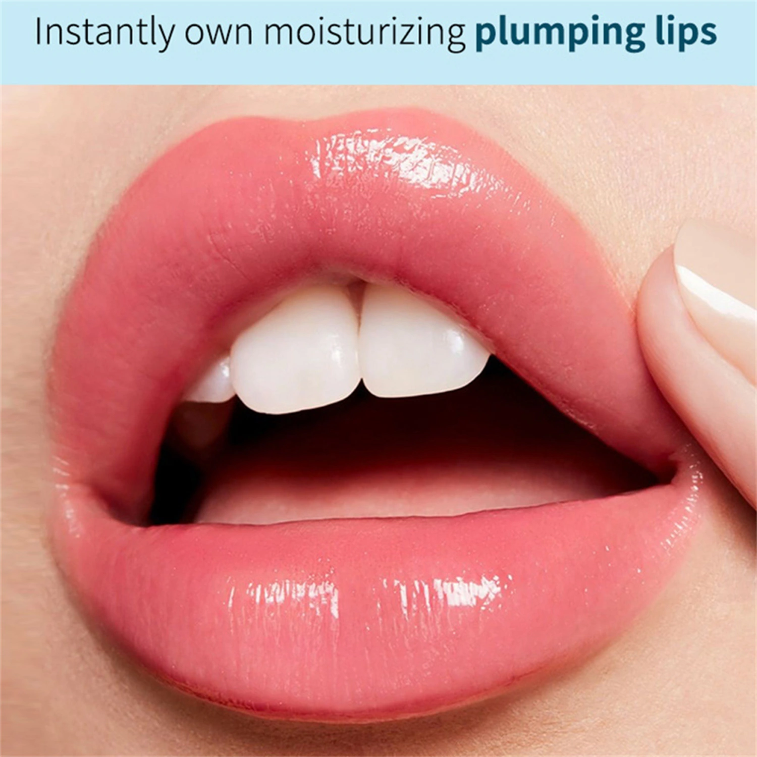 Moisturizing Lip Oil Hydrating Clear Lip Gloss Natural Lip Plumper 