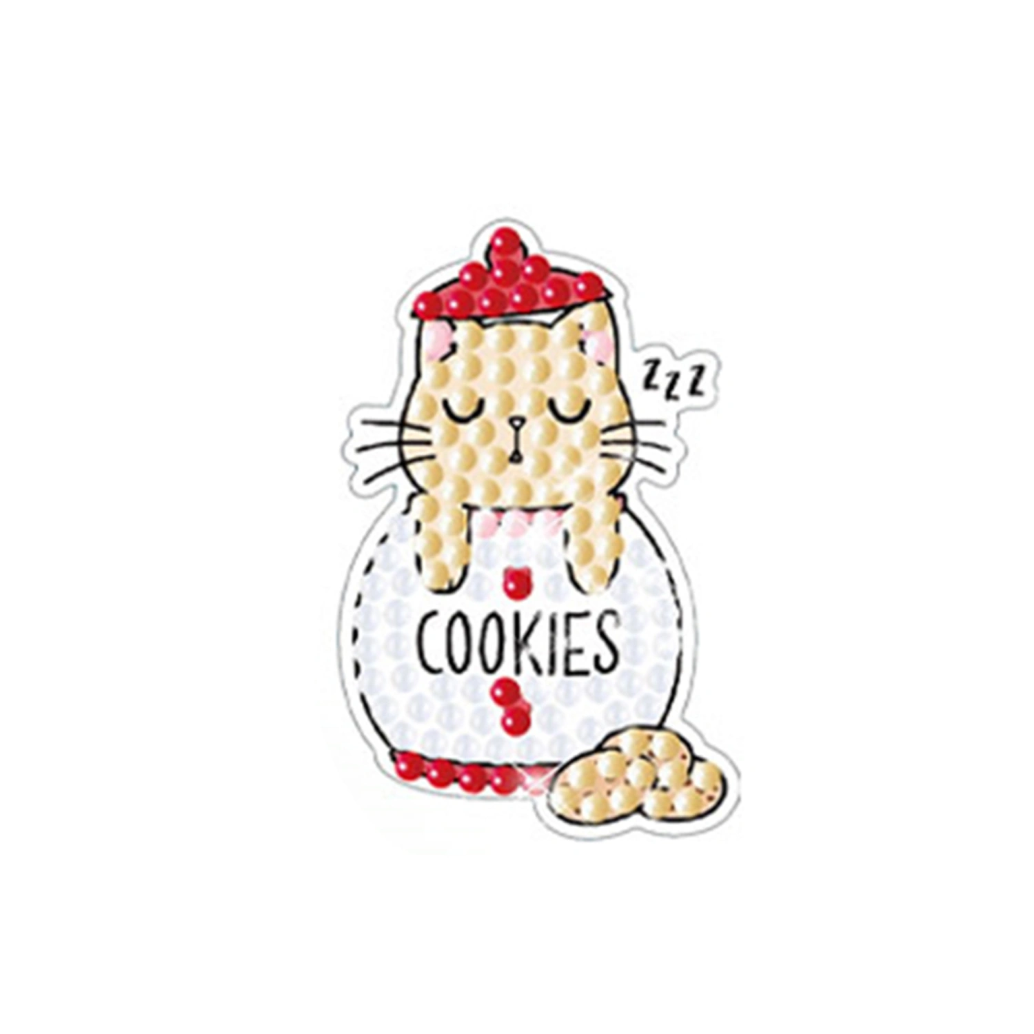Kids Diamond Painting Stickers Kits, Cartoon Cat Diamond Art Crafts