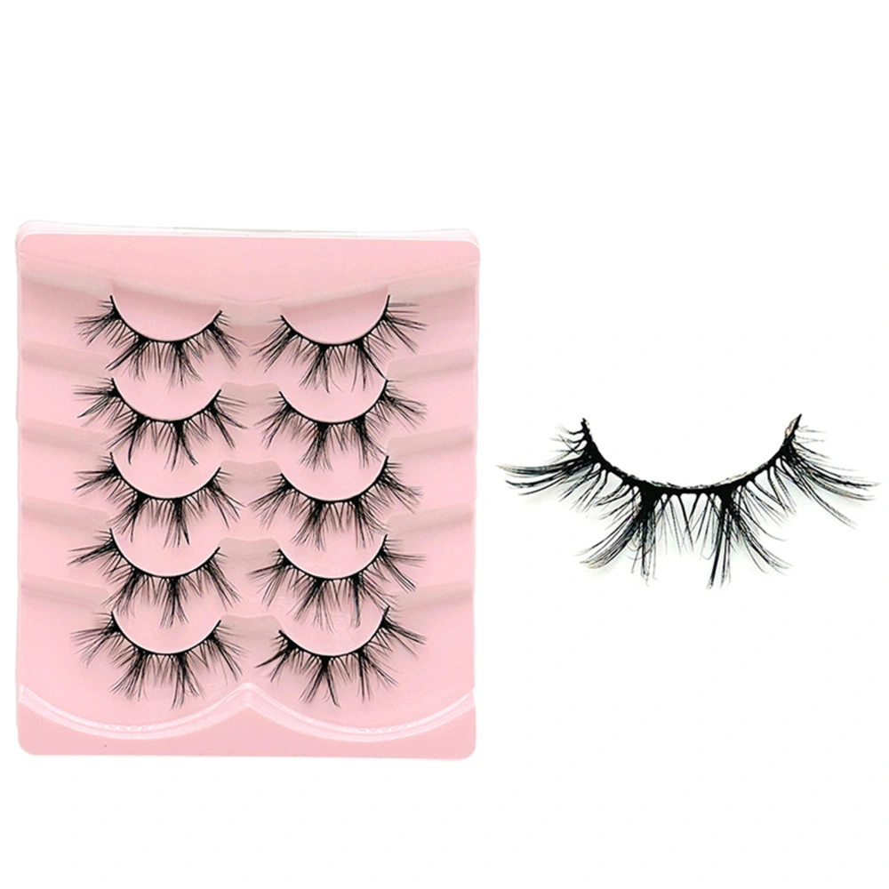 Cluster False Eyelash Natural Fake Lashes Fluffy Eyelashes Extensions