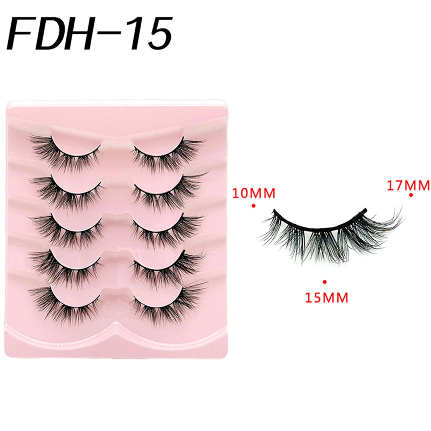 Cluster False Eyelash Natural Fake Lashes Fluffy Eyelashes Extensions