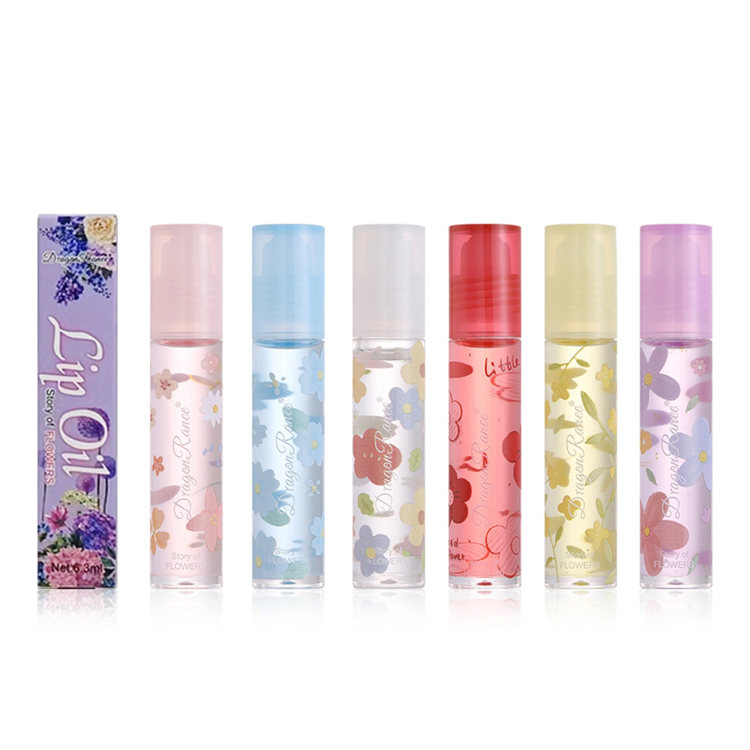 Moisturizing Lip Oil Natural Hydrating Clear Lip Gloss Lip Plumper