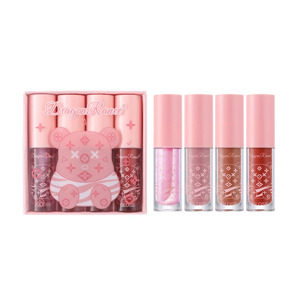 Women Transparent Lip Gloss with High Glossy Finish, Hydrating Lip Oil