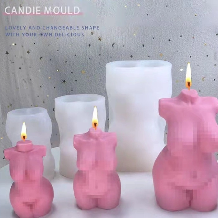 Human-shaped Plaster Epoxy Portrait Aromatherapy Candle Mould