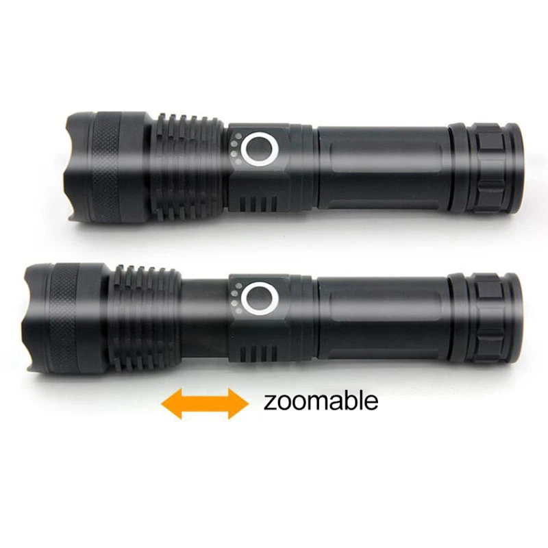 CUSTOMIZED USB Charging Zoom P50 Flashlight
