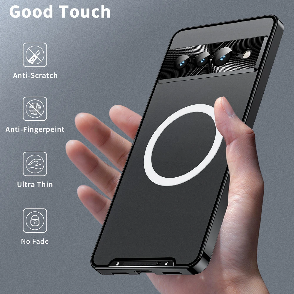 Metal Phone Case Magnetic Lock